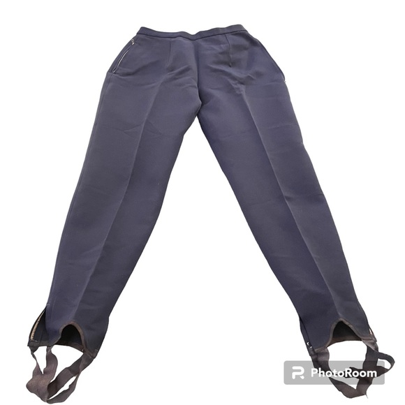 Feller Keilhosen Ski Pants Stirrup Blue Heavy Waterproof Snow Pants Gent… - Picture 2 of 15